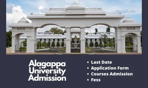 Alagappa University Admission