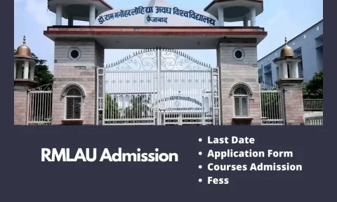 RMLAU Admission 2025-26 | Application Form, Courses, Fee Structure