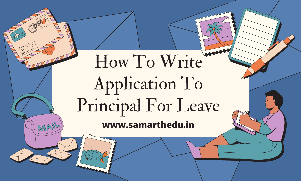 How To Write Application To Principal For Leave