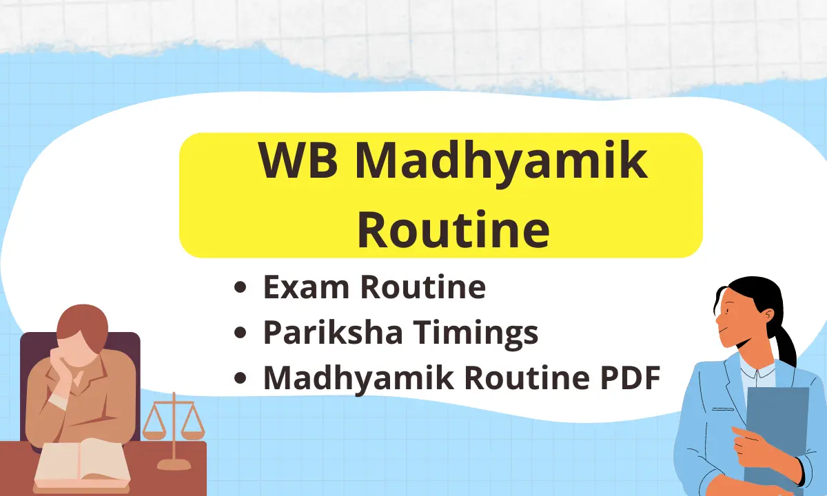 WB Madhyamik Routine